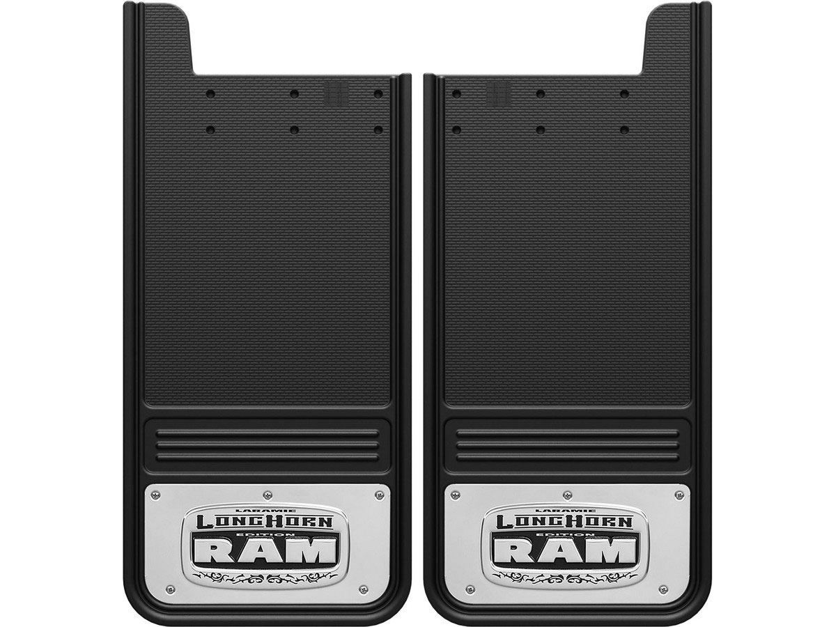 Truck Hardware Gatorback 12"x26" Longhorn Mud Flaps GB1226L