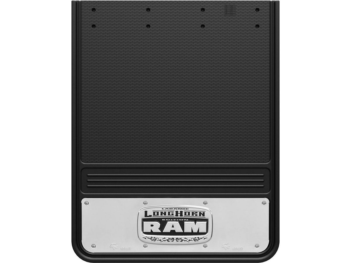 Truck Hardware Gatorback 19"x24" Dually Longhorn Mud Flaps GB1924L