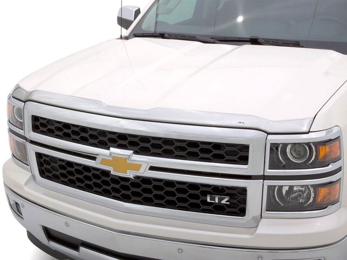 Avs Bug Deflector >> AVS Aeroskin Hood Protector - Chrome - SharpTruck.com Avs Bug Deflector >> AVS Aeroskin Hood Protector - Chrome - SharpTruck.com