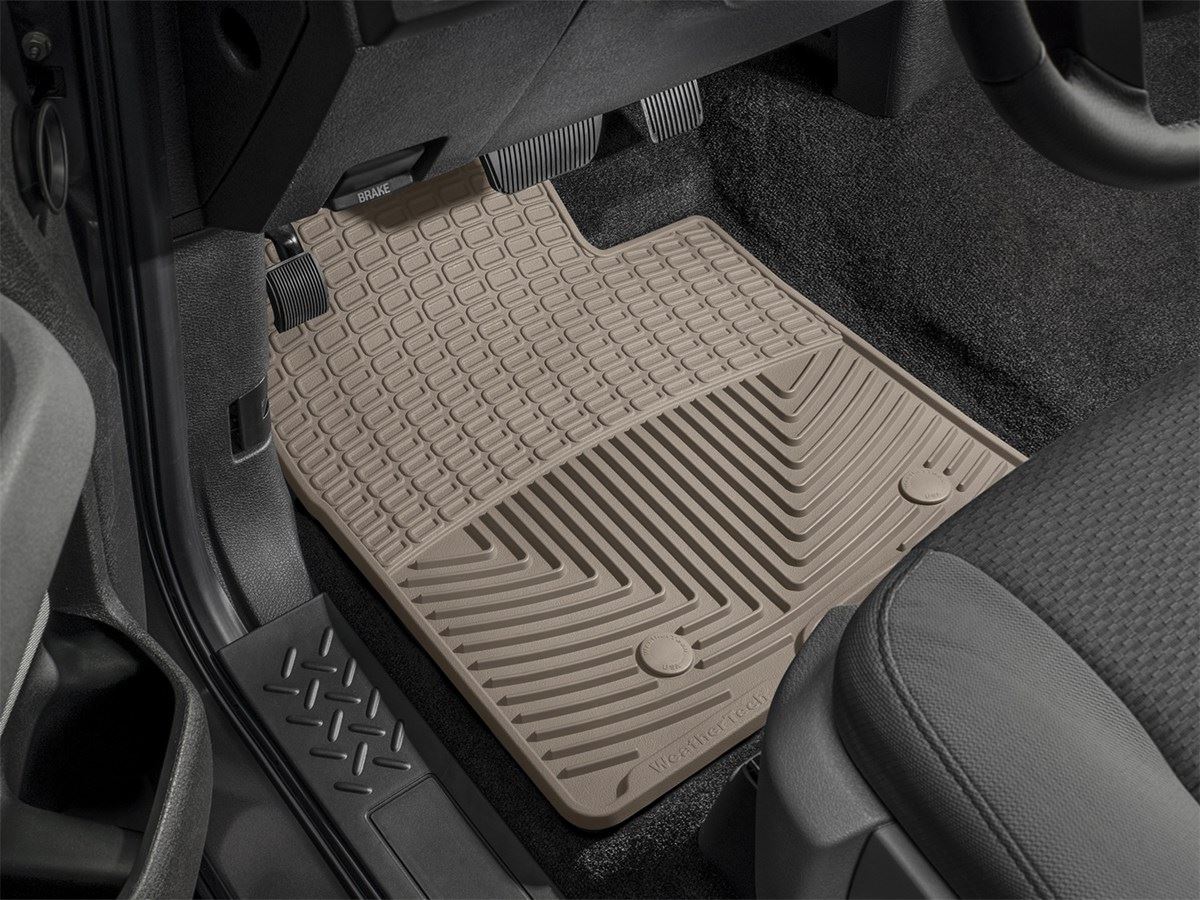 All Weather Floor Mats Tan Front 4 Wheel Drive Rear Wheel Drive W11TN