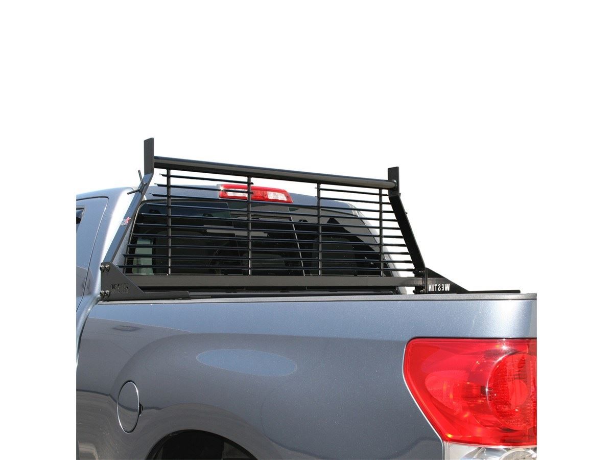 Westin HDX Heavy Duty Headache Rack - Black - 57-8025 - SharpTruck.com