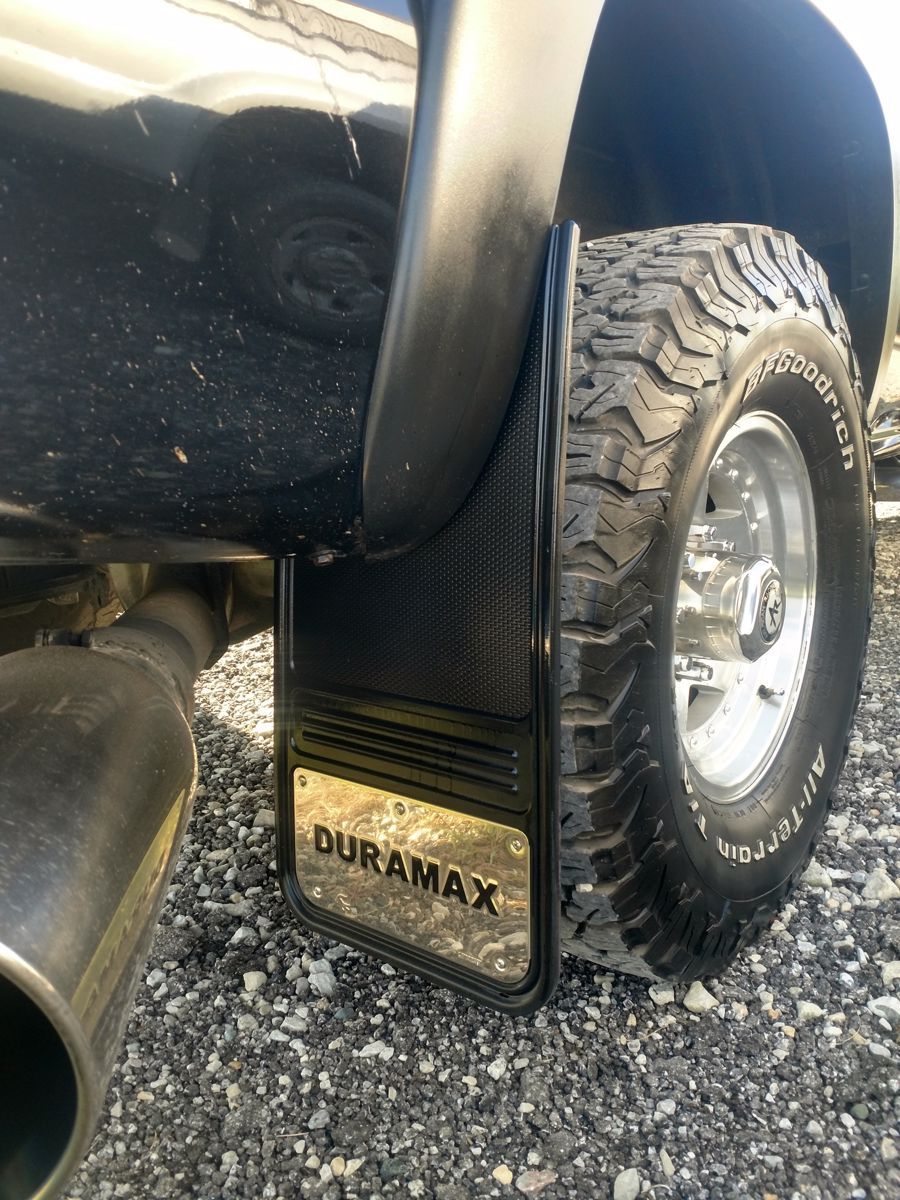 Truck Hardware Gatorback 12"x23" Duramax Cut Mud Flaps GB1223CUTDX