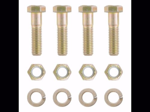 4 Bolts, Yellow Zinc CURT 48333 Pintle Hitch Mount Hardware Kit