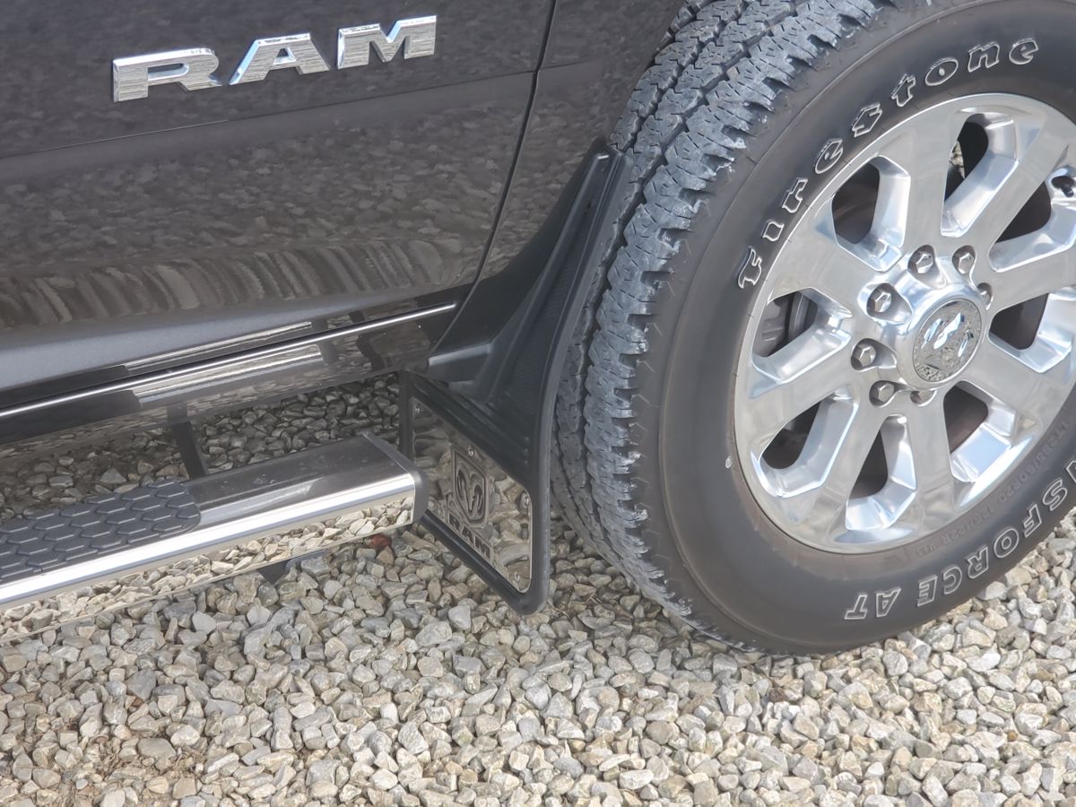 Truck Hardware 2019 20 Ram 3500 Ram Head Logo Gatorback Dually Mud Flap